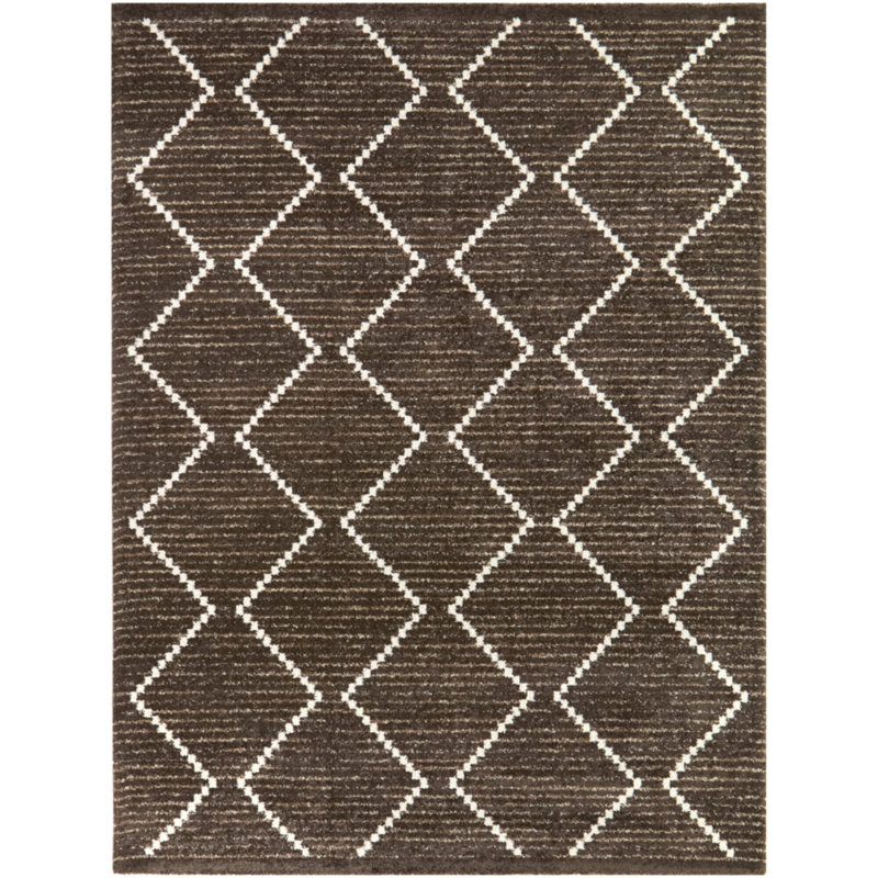 Tapis brun Marteka, Rectangle 5 pi 3 po x 6 pi 11,9 po