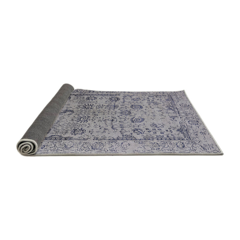 Tapis oriental gris Leilani, Rond 6 pi