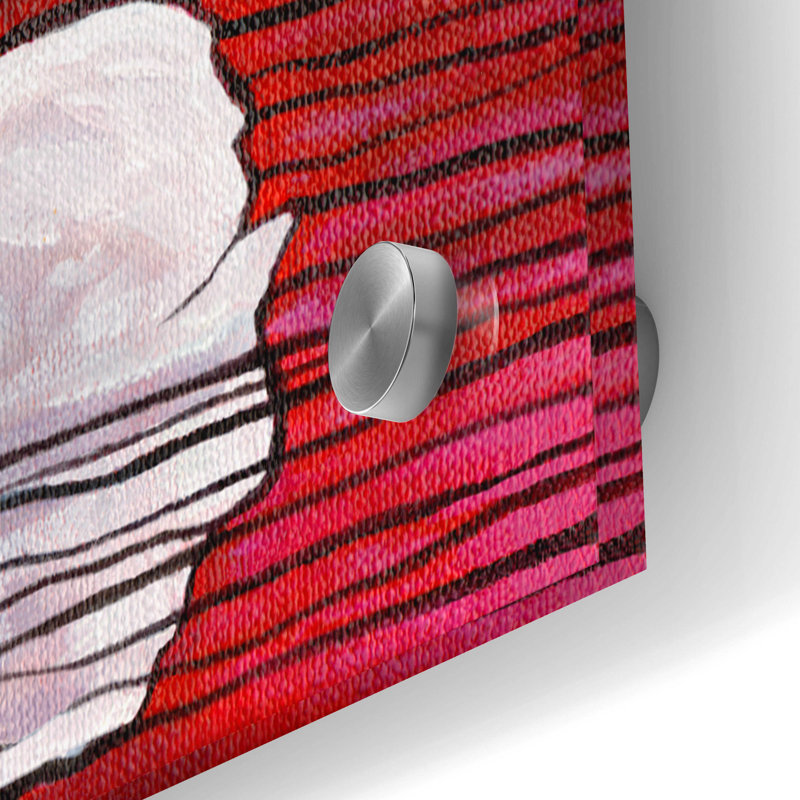 Latitude Run® 'Swan Waters Reflection' By Cathy Horvath-Buchanan, Acrylic Glass Wall Art, 24"X16"