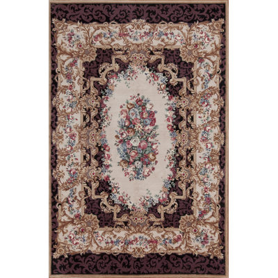 Sino Aubusson Collection Hand Knotted Wool Rug