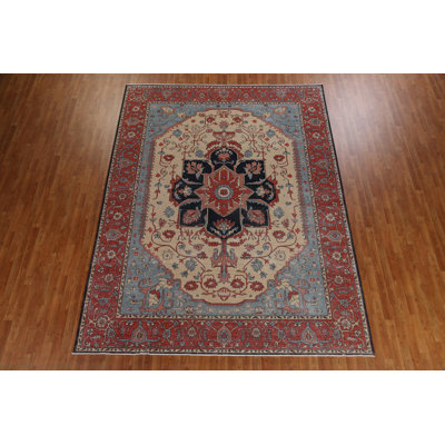 Tapis oriental fait à la main 9 x 12