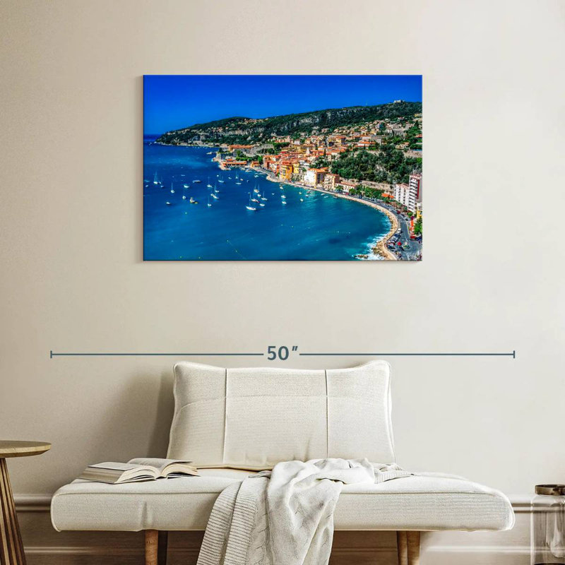 Gillard Villefranche-Sur-Mer Côte, H 24 po x l 36 po