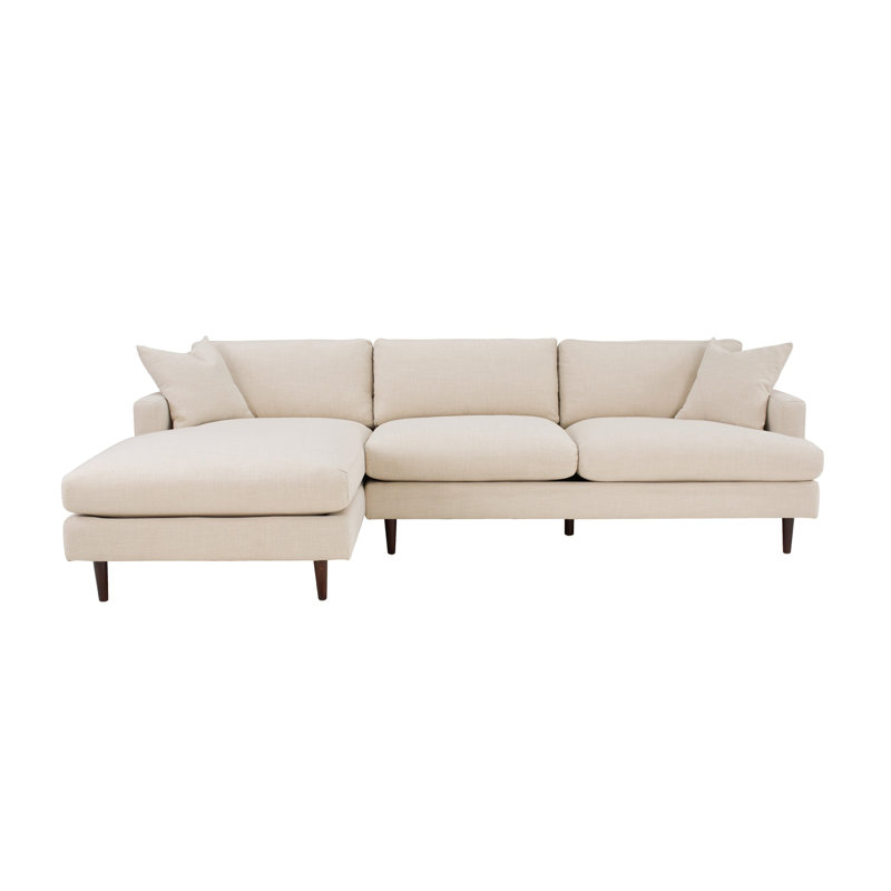 Canapé modulaire rembourré 109 po Bojka, Orienté à gauche (vu de face)
