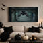 Art mural sur toile, chauve-souris noire-1771843277