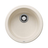 Rondo SILGRANIT 18" L x 18" W Drop-In/Undermount Bar Sink