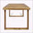 Outdoor 69" Solid Wood Dining Table-1623320907