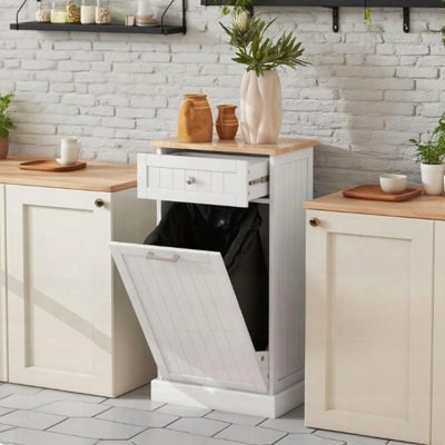 Armoire pour bac de cuisine dissimulée