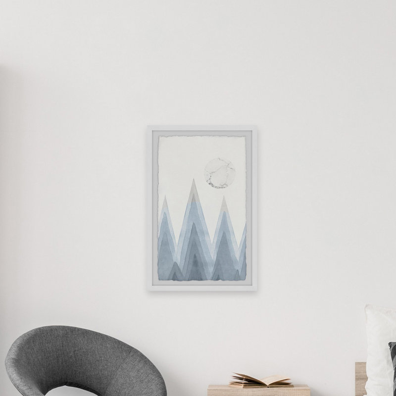 « mountain sharp » par parvez taj,-cadre photo imprimé sur papier, H 36 po x l 24 po x P 1,5 po