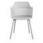 Patio Dining Armchair with Cushion-1089135034