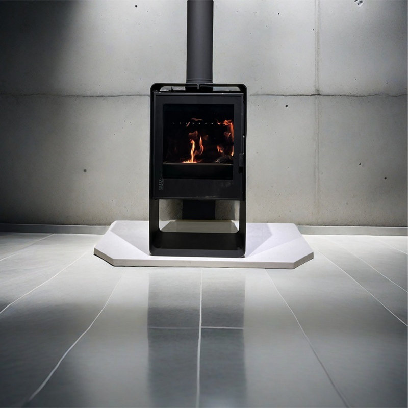 Cast iron thickened living room heating fireplace