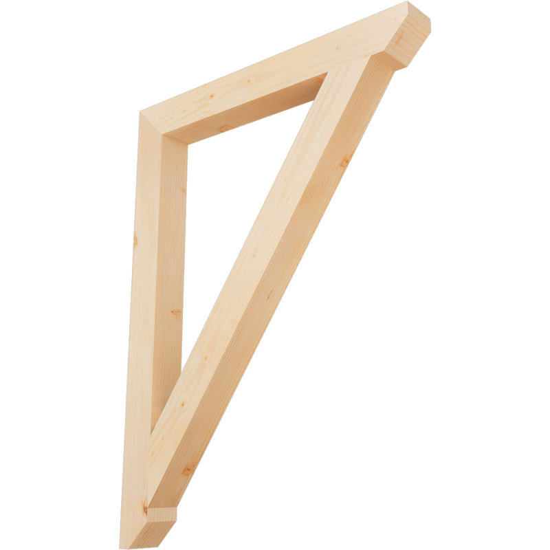 Support lisse à lattes 3 1/2 po x P 36 po x H 48 po, sapin Douglas, Sapin de Douglas, H 48 po x l 3,5 po x P 36 po
