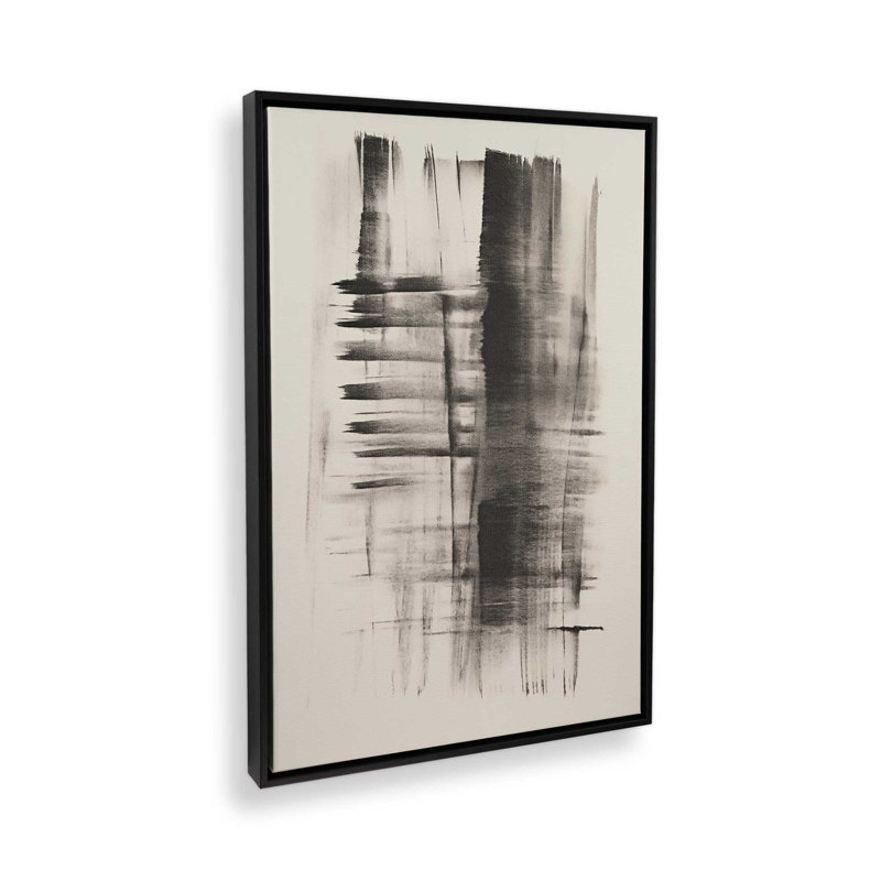 Impression sur toile Hazy Shade Whimsy Iii, H 30,75 po x l 20,75 po x P 1,75 po, Cadre noir satiné