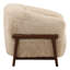 Chaise d'appoint Prescott crème