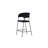 Jonas Upholstered Adjustable Height Counter Stool with Metal Frame