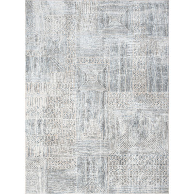 Elegance Blue Area Rug 2 Ft. X 3 - , , Easy To Maintain 2X3 Ft Pattern, And Stain Proof