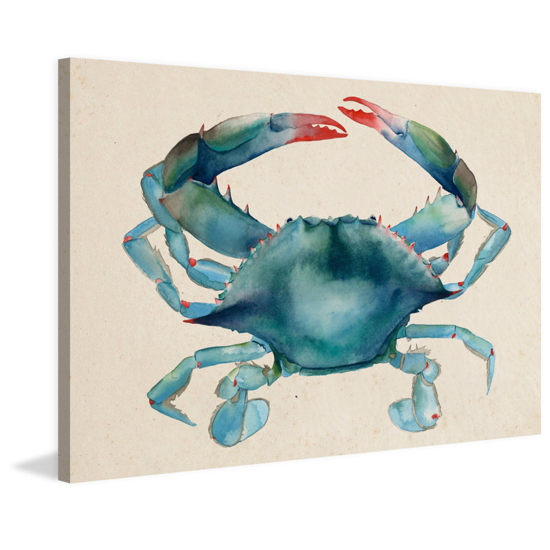 "Sea Dweller III" Print on Wrapped Canvas, 40"H x 60" W x 1.5" D