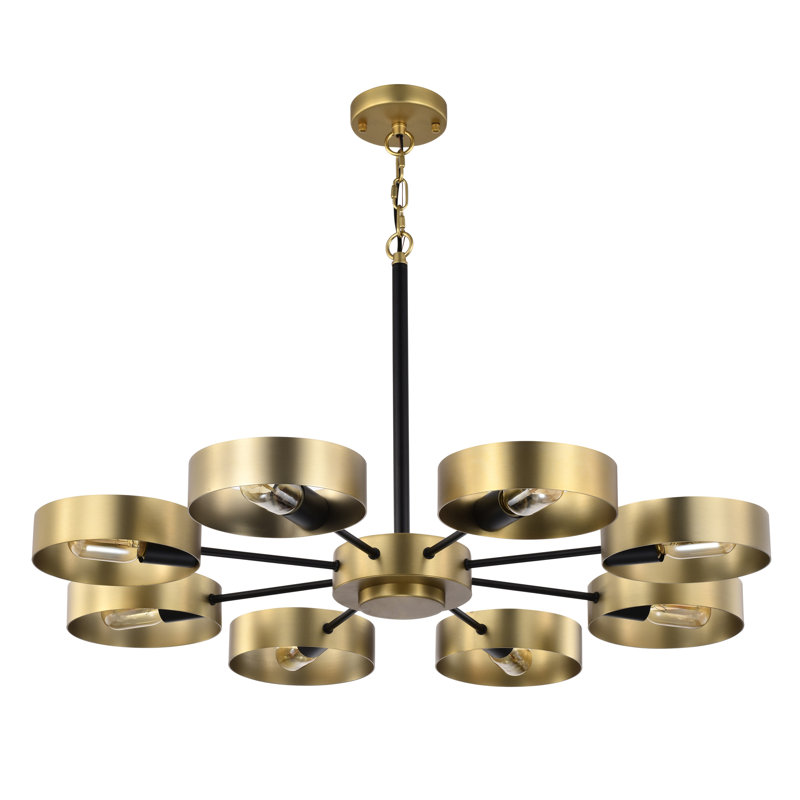 Lustre lumineux 8 lumières Daent