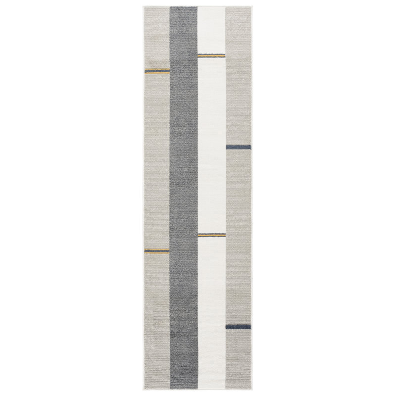 Nagelly Performance Striped Rug, Runner 2'2" x 9'