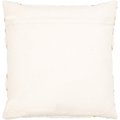 Embroidered Cotton Pillow Cover