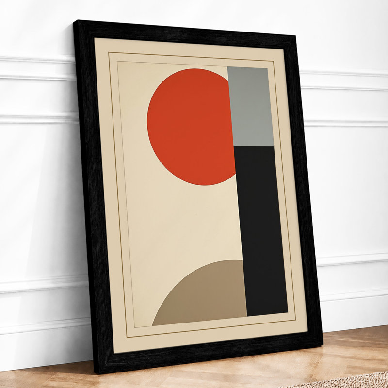 Forms Geometric - Print, A1 - 84.1 x 59.4 cm, Black