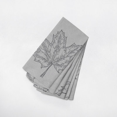 Laremy Polyester Floral Rectangle Napkin