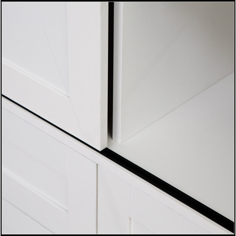 Armoire de rangement haute avec garde-robe de chambre à coucher