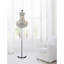 Lampe sur pied en cristal 18 po pour le salon, la chambre à coucher et les bureaux de lecture à 8 lumières avec culot E12-31769324