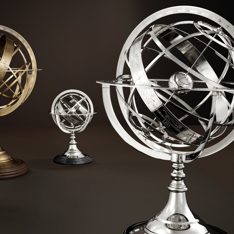 Brass Globe, Silver