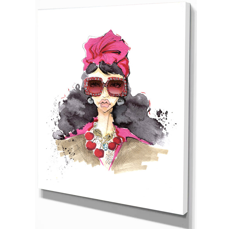 Portrait d’une impression sur toile tendue avec châssis, H 40 po x l 30 po x P 1,5 po