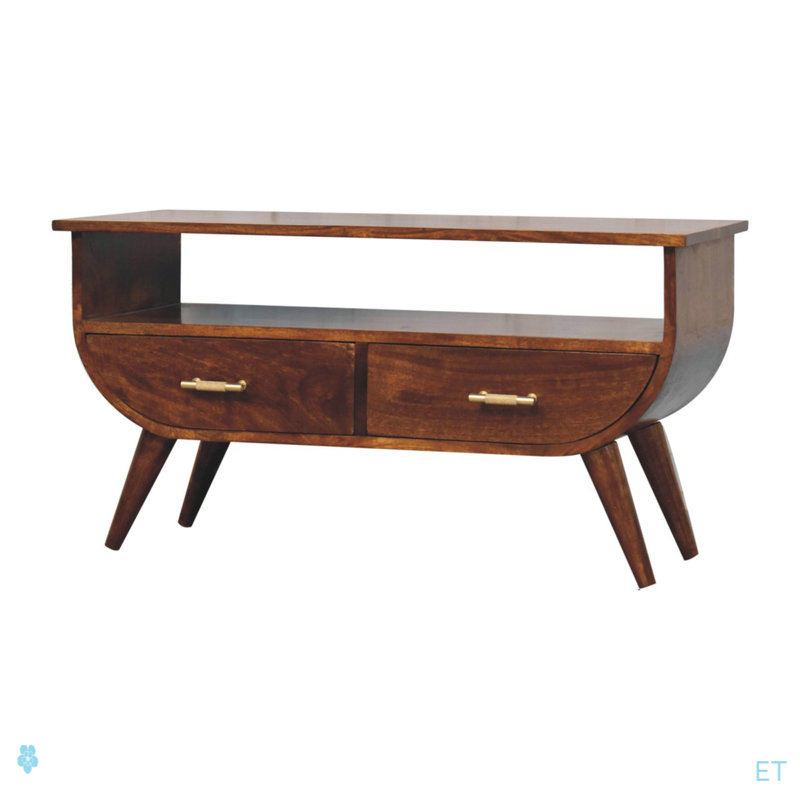 Meuble audio-vidéo en bois massif Artisan Furniture