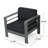 Caggiano Aluminum Outdoor Lounge Chair-100484359