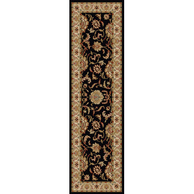 Tapis noir / beige Weisgerber