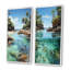 «Caribbean Caribbean Dreamscape» - 2 pièces-1669994147-1669994144