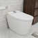 Smart Toilet with Auto Open Lid, Auto Flush & Bidet, Tankless Instant Heating, Wireless Remote Control, Modern Design for Luxury Bathrooms