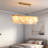 5 - Light Rectangle Capiz Shell Chandelier