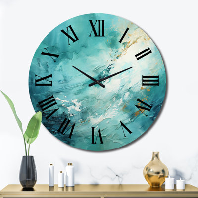 Cleetus Metal Wall Clock