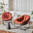 Cadynce Powder Coated Steel Outdoor Chair-929373738-926820410