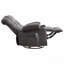 Fauteuil inclinable de massage surdimensionné à bascule pivotant - chauffage lombaire, deux porte-gobelets, port USB, adulte-486796171