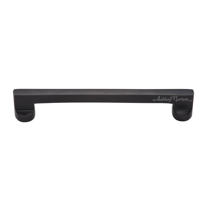 Apollo Cabinet Bar Pull, Flat Black, 6"