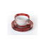 Waterside 12pc Porcelain Burgundy Tartan Dinner Set