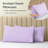 Luxclub 4 PC Lavender Queen Silky Soft Cooling Extra Deep Pocket Performance Sheet Set-123418269-134223516