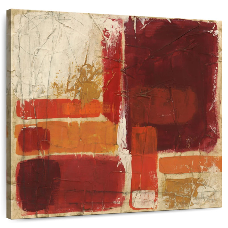 Warm Kux Overlap I, 36" H x 36" W