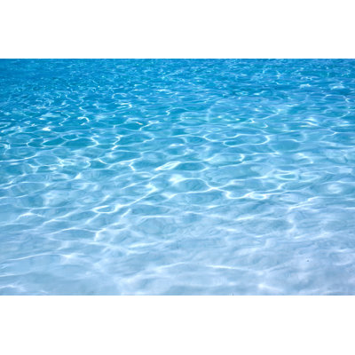 «Shining Blue Water» par Preto_Perola - impression sur toile tendue