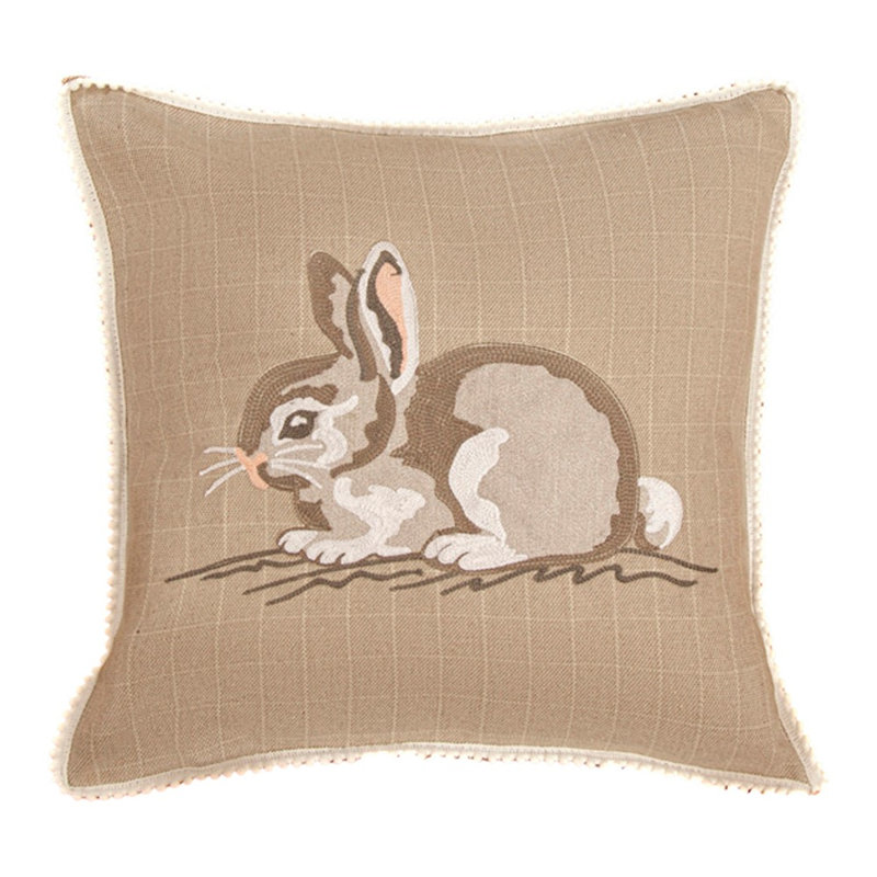 Bunny Throw Pillow 18" x 18"