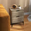 Cherylle 40cm W Manufactured Wood Bedside Table-1292618638
