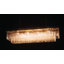 Lustre rectangulaire en cristal 12 lumières de luxe moderne de 12 po-632310690