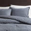 3 pièces d'édredon double / grand - 100% sergé de coton délavé, pour plus de confort et un sommeil réparateur-121262376