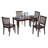 Ailise 4 - Person Four Leg Dining Set-294882696