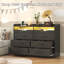 Commode 6 tiroirs Nadesh