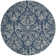 Domingues Hand Tufted Wool/Viscose/Cotton Rug in Navy/Gray